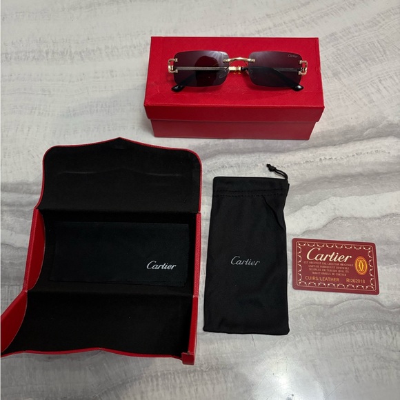 Cartier Other - Cartier Rimless Sunglasses (1 of 3)